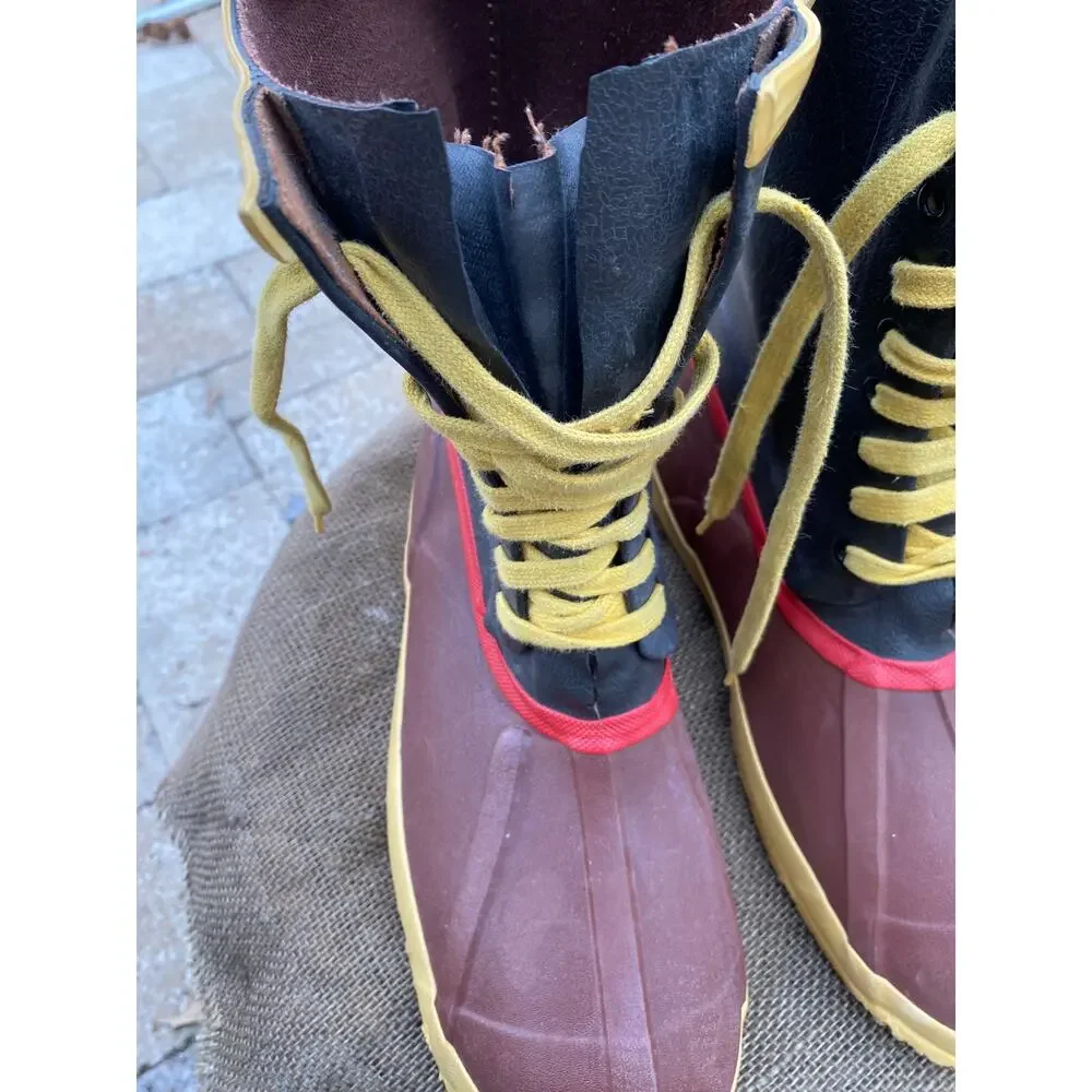 Vintage Explorers‎ Steel Shank Rubber Muck Boots | 1980s - (Men's 10)